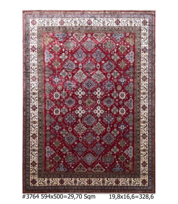 Afghan Carpet - Colours