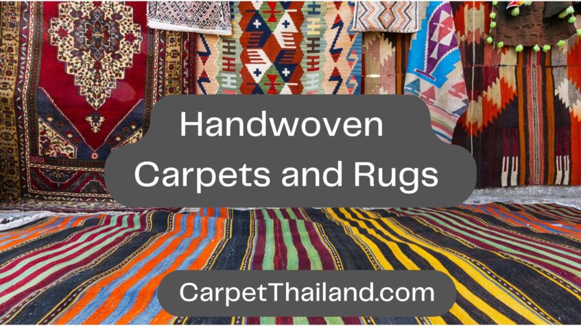 Handwoven carpets and rugs